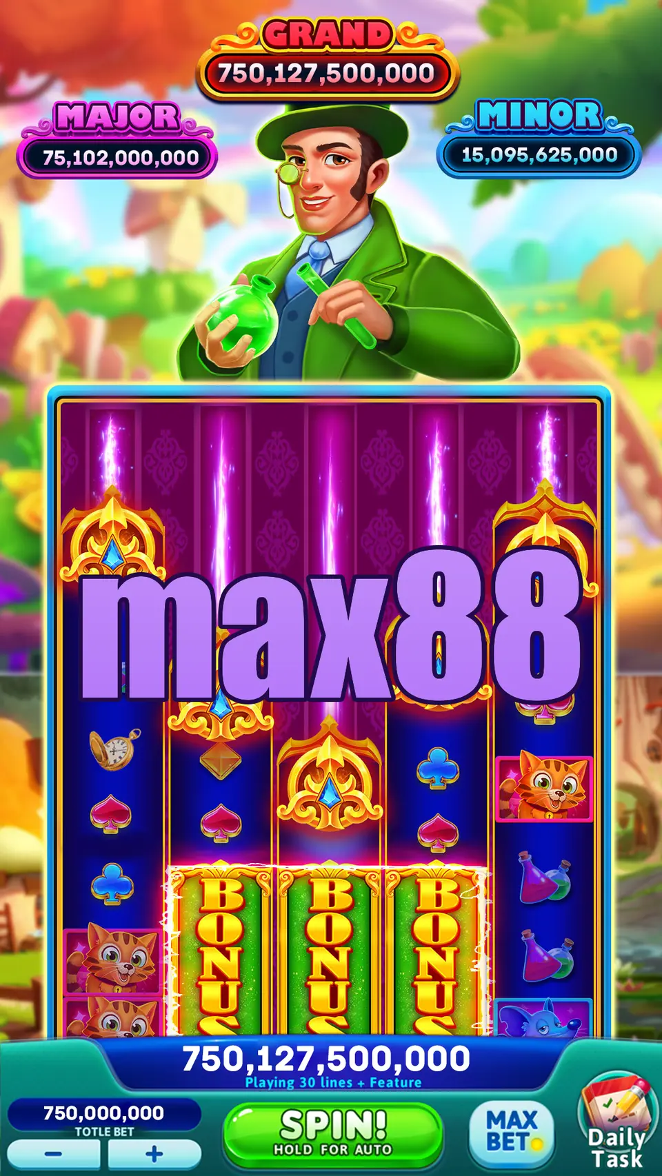 max88 Ảnh chụp màn hình Chính thức APK
